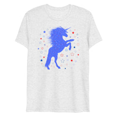 Unicorn graphic print unisex t-shirt
