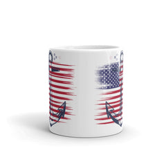 With a generous capacity and comfortable handle, it is perfect for enjoying your favorite hot beverages while displaying your love for the United States. 
