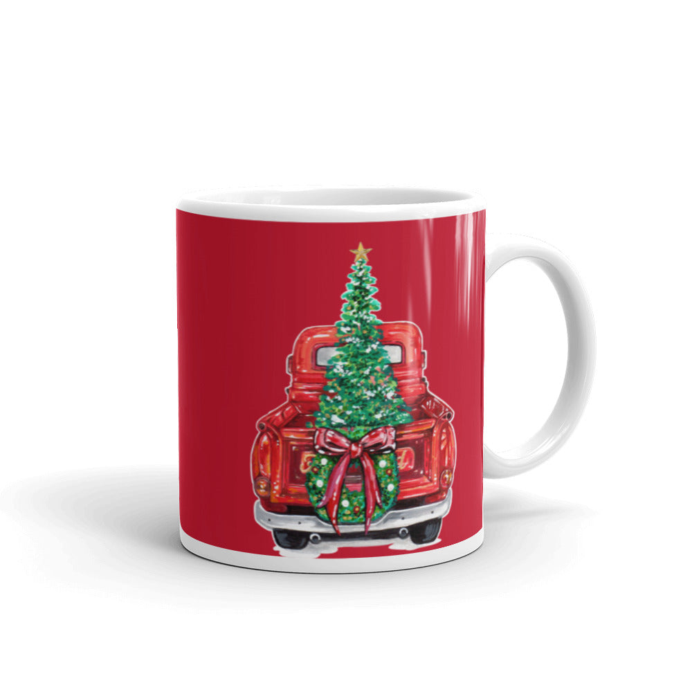 Traditional Christmas Mug, lioness-love