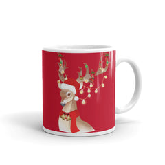 Santas Deer Collection Gift Mug