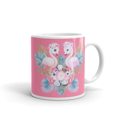 charming Love Birds Printed Graphic Mug, designed to add a touch of romance and whimsy to your morning routine. 