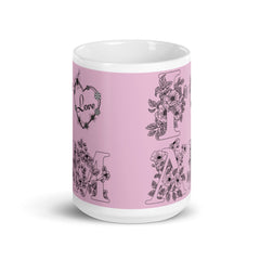 Get inspired with our Iam Love graphic printed mug. 