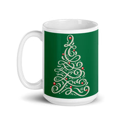 Christmas Tree Elegance Mug – A Perfect Holiday GiftMug