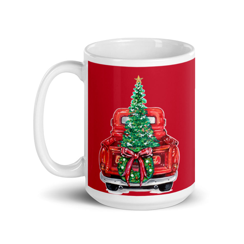 Traditional Christmas Mug, lioness-love