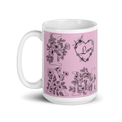 Start your day off right with the "I am Love" Graphic Printed Mug and let its radiant energy fill your heart.