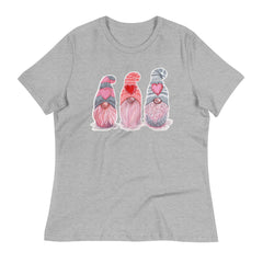 Gnome love t-shirts for women's fashion