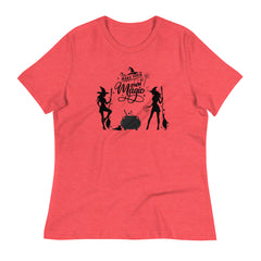 Women's T-Shirt Halloween Themed, “Make your own Magic lioness-love