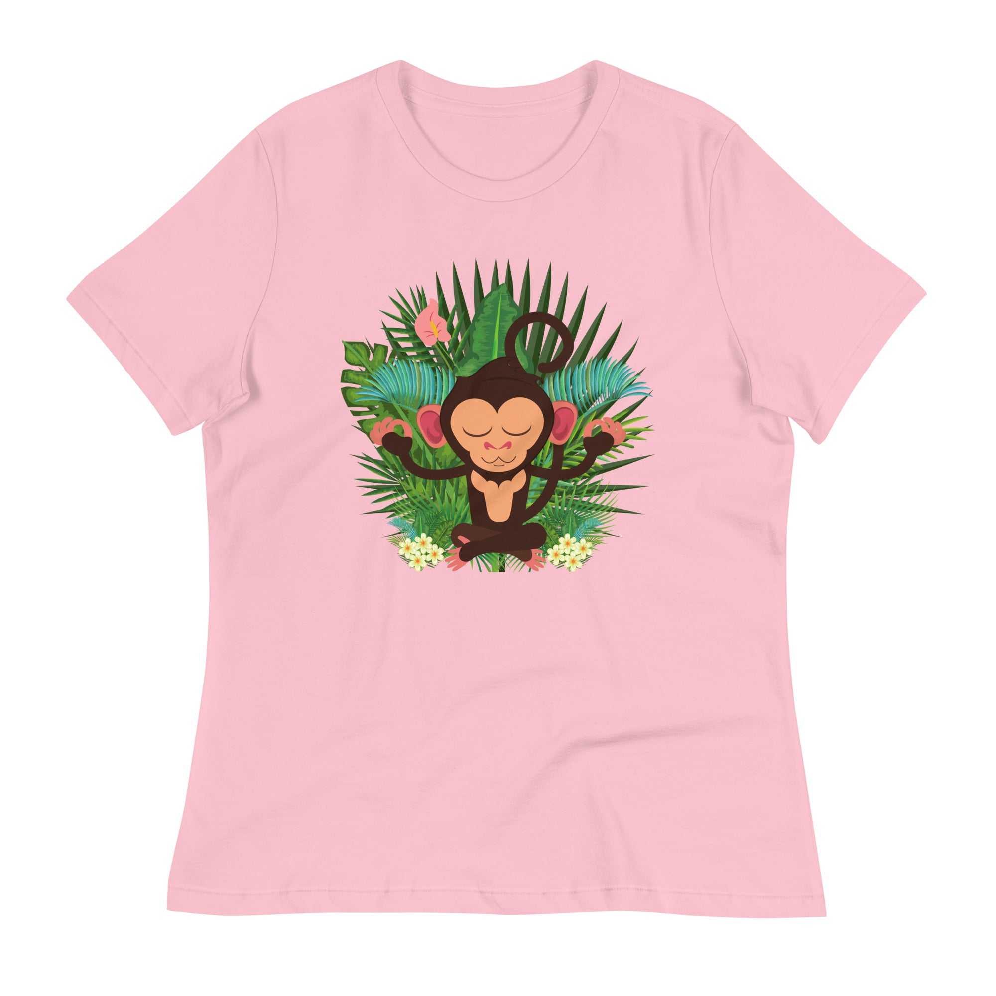 Monkey graphic tee for women fashion - Lioness-love.com