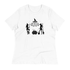 Women's T-Shirt "Don’t make me flip my witch switch," lioness-love