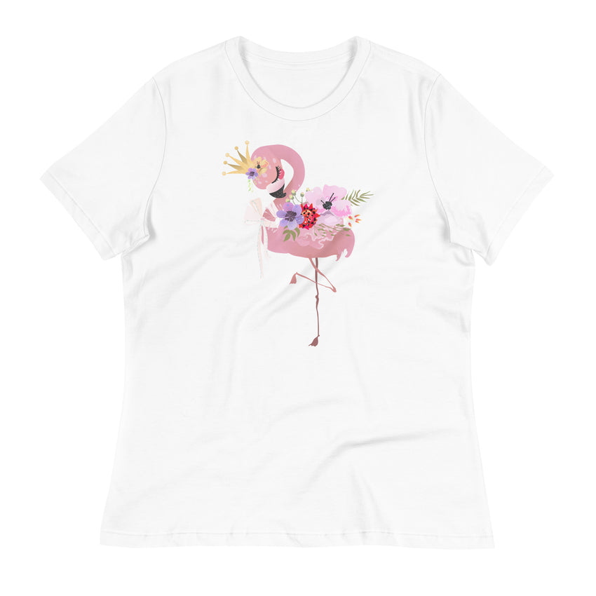 Flamingo tropical t-shirt for women & girls - Lioness-love.com